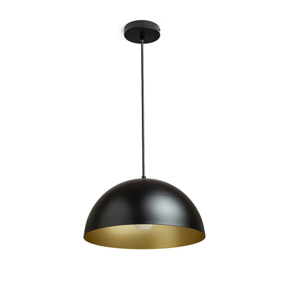 RENDL pendant lamp GLADYS 40 pendant black/gold 230V LED E27 30W R14114 2