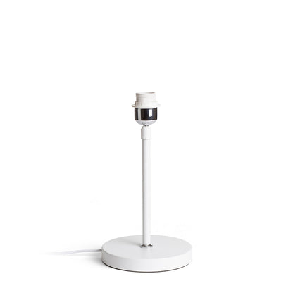 RENDL shades, shade bases, pendent sets EMMETT table base white chrome 230V LED E27 15W R14115 3