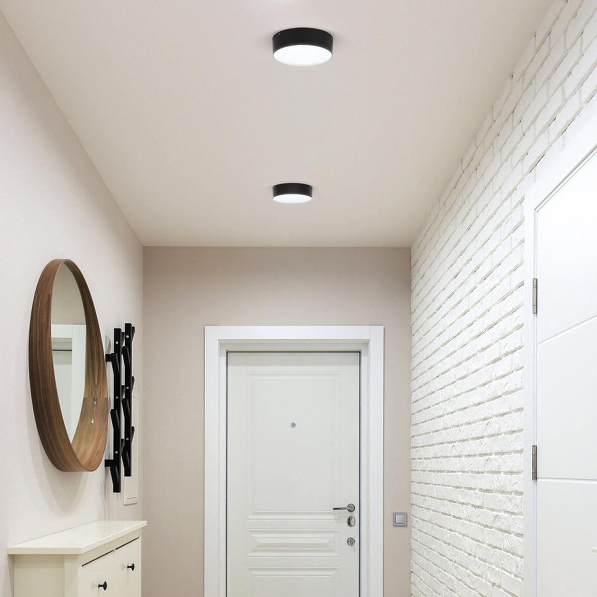 RENDL outdoor lamp LARISA OUT 22 surface mounted black  230V LED 20W IP65  3000K 4000K 5700K R14126 3