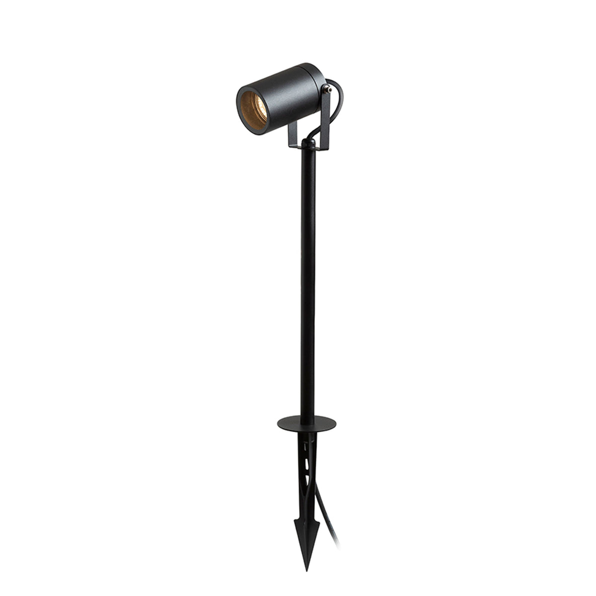 RENDL outdoor lamp NAVONA 47 on spike anthracite grey 230V LED GU10 8W IP65 R14138 3