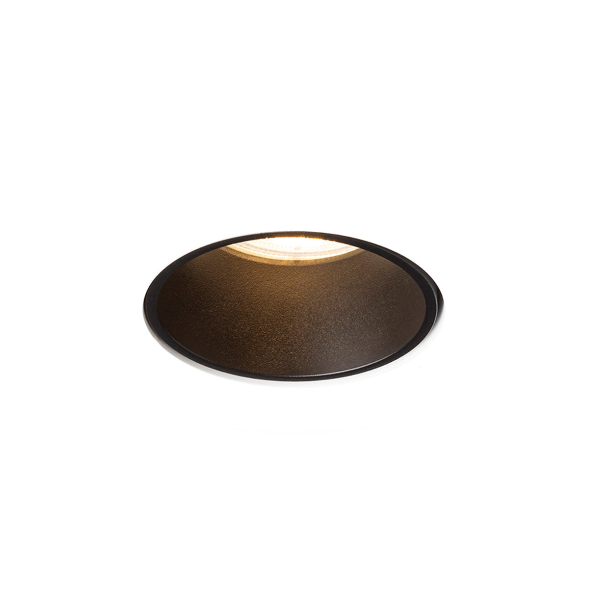 RENDL recessed light DAYTONA fixed plaster/black 230V LED GU10 8W R14157 1