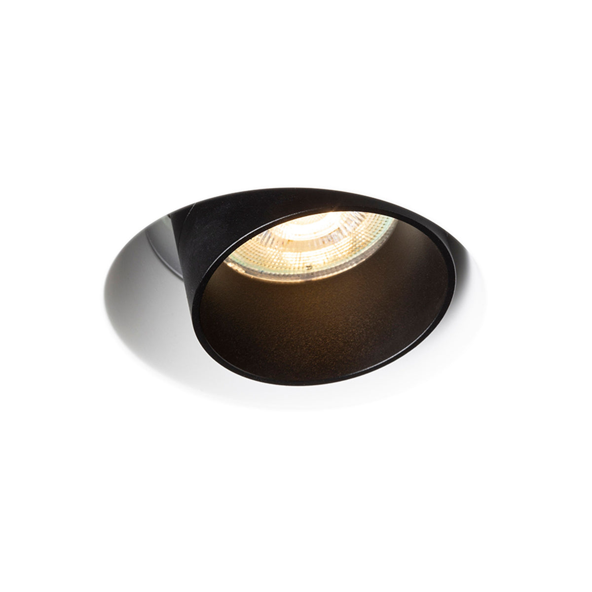 RENDL recessed light DAYTONA directional plaster/black 230V LED GU10 8W R14160 2