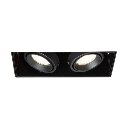 RENDL recessed light ELECTRA II GU10 frameless black 230V LED GU10 8W R14168 2