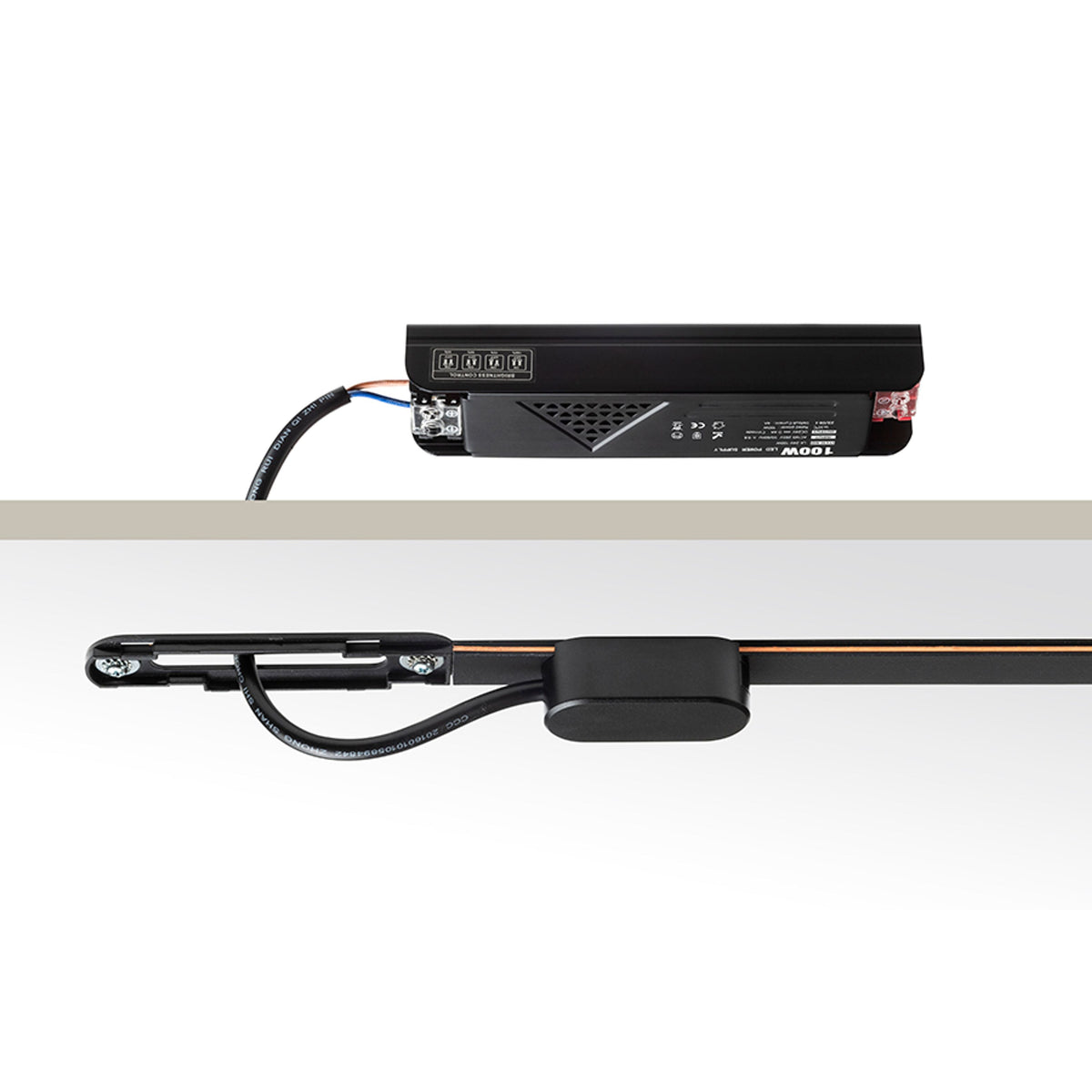 RENDL Ultra-thin track system VEGA box black  R14177 3