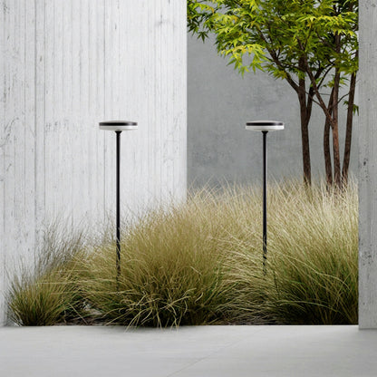 RENDL outdoor lamp SEMPLICE 80 floor / on spike black matte acrylic 230V LED 12W IP54  3000K R14195 10