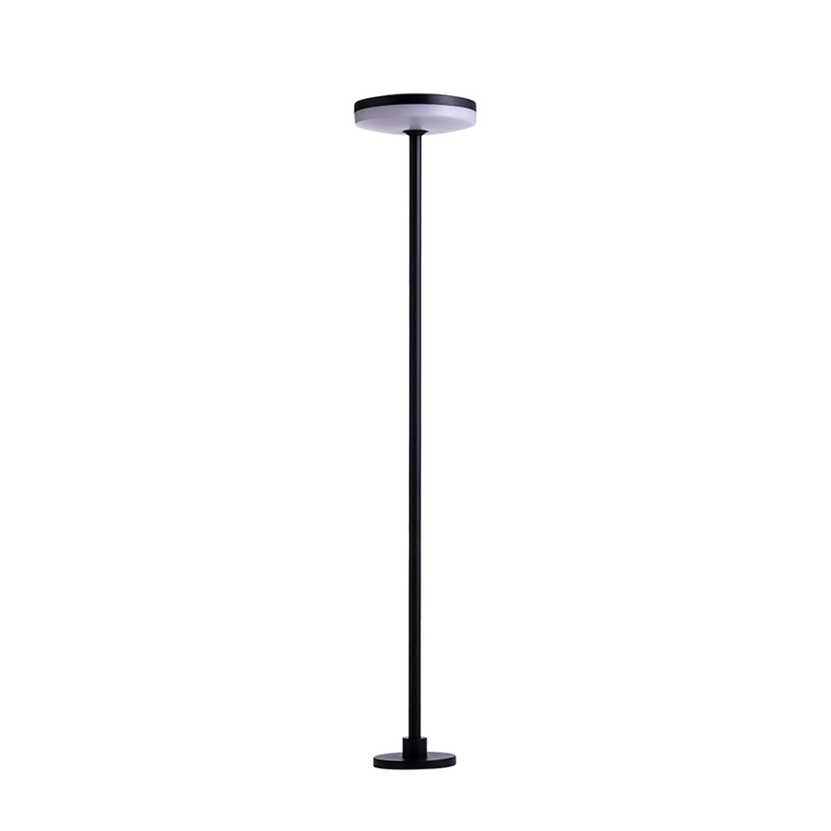 RENDL outdoor lamp SEMPLICE 80 bollard / on spike black matte acrylic 230V LED 12W IP54 3000K R14195 7