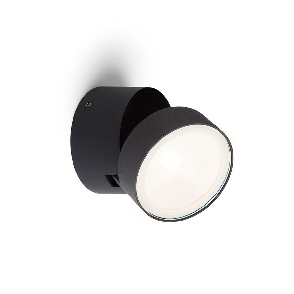 RENDL outdoor lamp FLAVIO R surface mounted black 230V LED 6W 110° IP54 3000K R14201 1