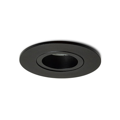 RENDL recessed light GALO R recessed black 230V LED GU10 9W IP65 R14224 2