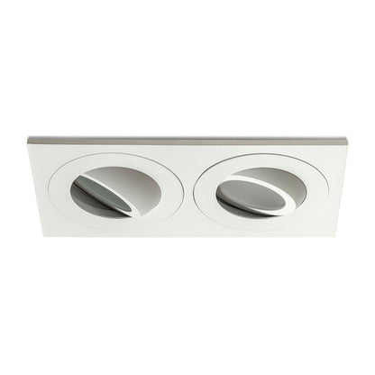 RENDL recessed light GALO II recessed white 230V LED GU10 9W IP65 R14225 6