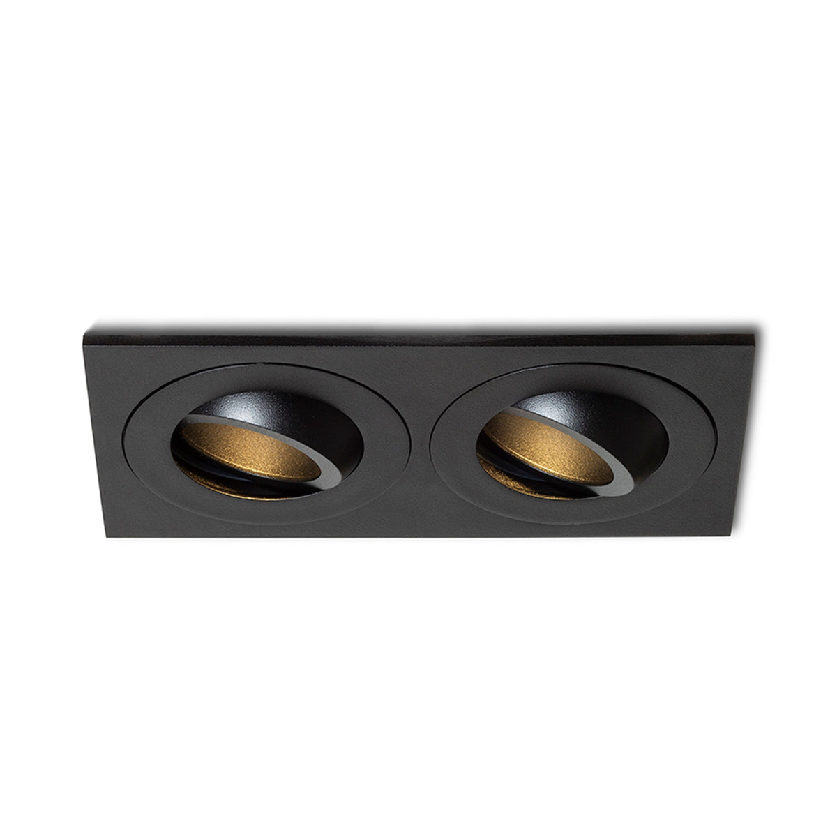 RENDL recessed light GALO II recessed black 230V LED GU10 9W IP65 R14226 2