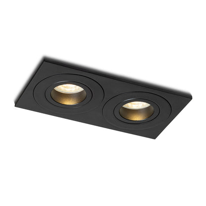 RENDL recessed light GALO II recessed black 230V LED GU10 9W IP65 R14226 4