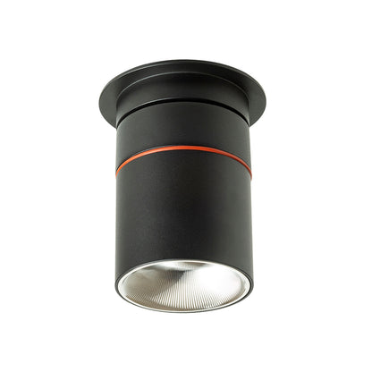 RENDL recessed light AUGUSTA recessed black chrome 230V LED 12W 36°  3000K R14240 2