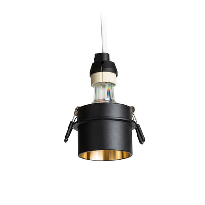 RENDL recessed light ORTA recessed black/gold 230V LED GU10 9W R14252 3