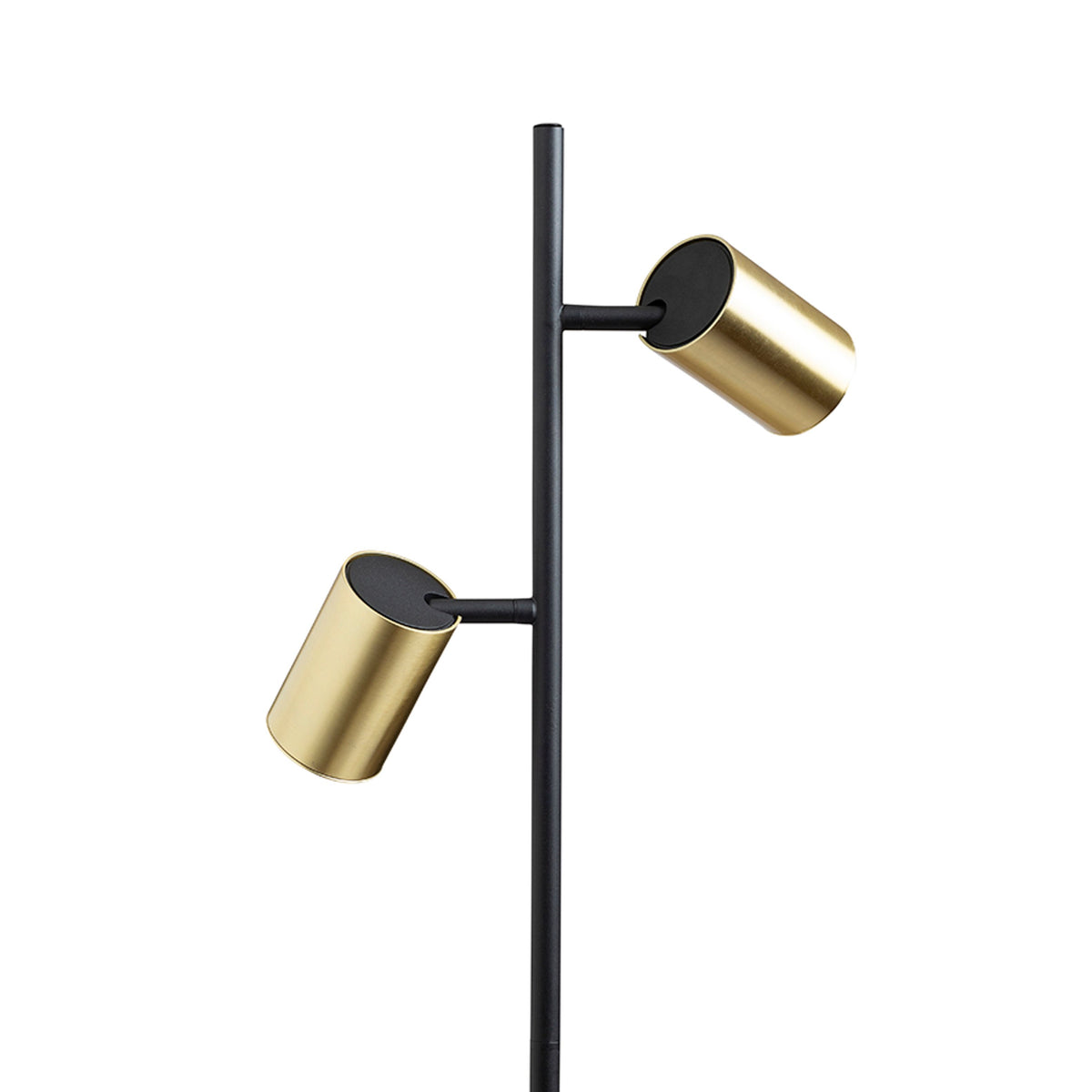 RENDL floor lamp FLYNN II floor black/brushed brass 230V LED GU10 2x9W R14267 7