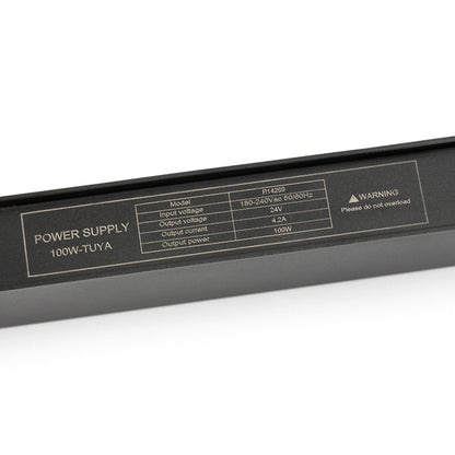 RENDL Ultra-thin track system VEGA TUYA DIMM driver black 230V/24= 100W R14269 4