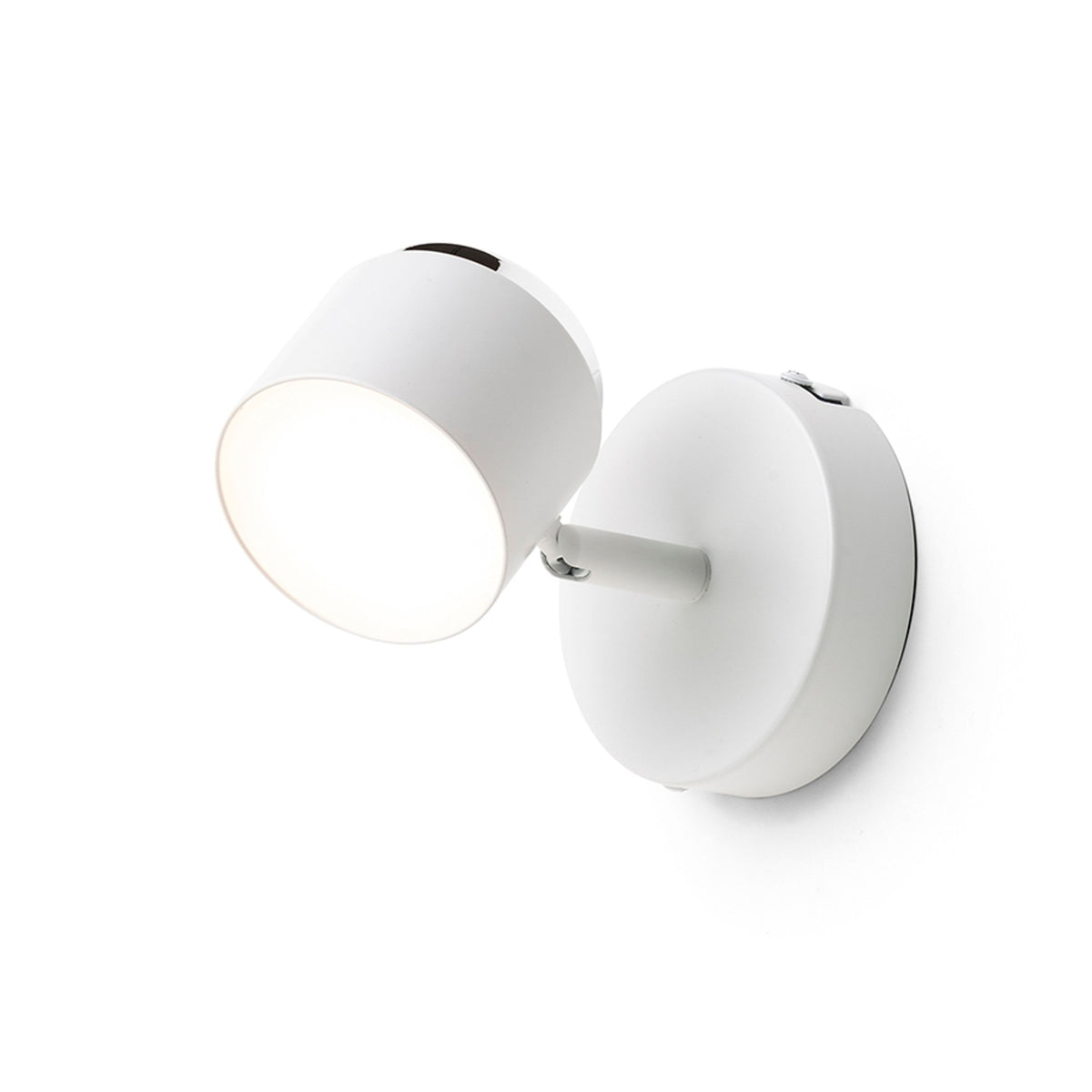 RENDL spotlight NOVA I wall white chrome/frosted acrylic 230V LED 4.2W 3000K R14272 1