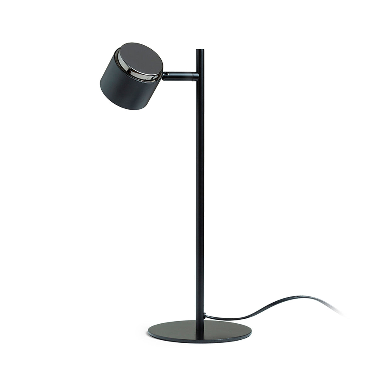 RENDL table lamp NOVA table black chrome/frosted acrylic 230V LED 4.2W 3000K R14275 4