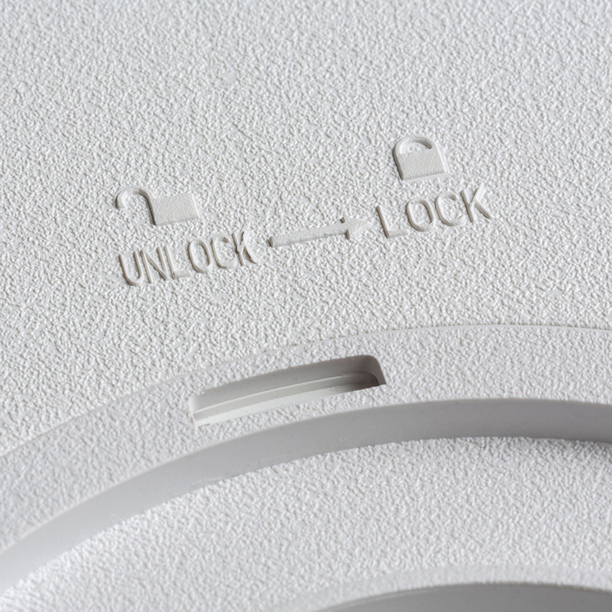 RENDL surface mounted lamp LANA 23 surface mounted white plastic 230V LED 18W  3000K 4000K 6000K R14301 7