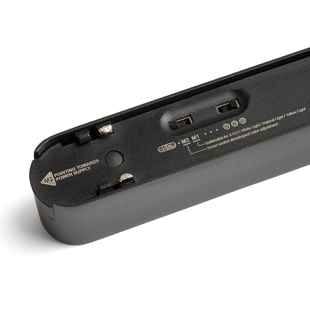 RENDL Ultra-thin track system LOKI 11 for the VEGA/WAVE system black  24= LED 12W 24°  3000K 4000K 6500K R14318 8