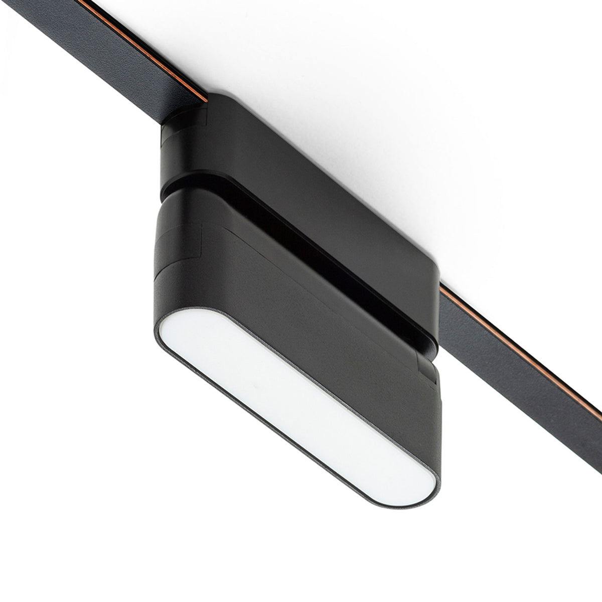 RENDL Ultra-thin track system OXONIA 11 with tilt-function for the VEGA/WAVE system black  24= LED 6W 110°  3000K 4000K 6500K R14321 12
