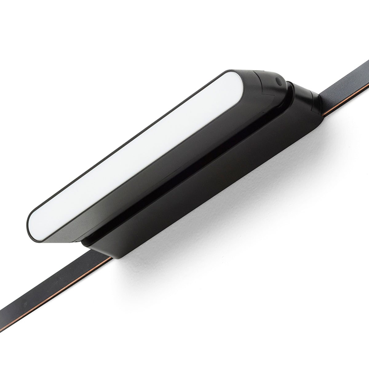 RENDL Ultra-thin track system OXONIA 22 with tilt-function for the VEGA/WAVE system black  24= LED 12W 110°  3000K 4000K 6500K R14322 2