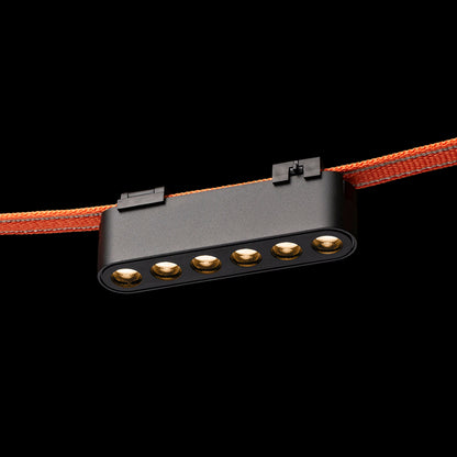 RENDL Ultra-thin track system OXANA 11 for the VEGA/WAVE system black  24= LED 6W 24°  3000K 4000K 6500K R14323 8