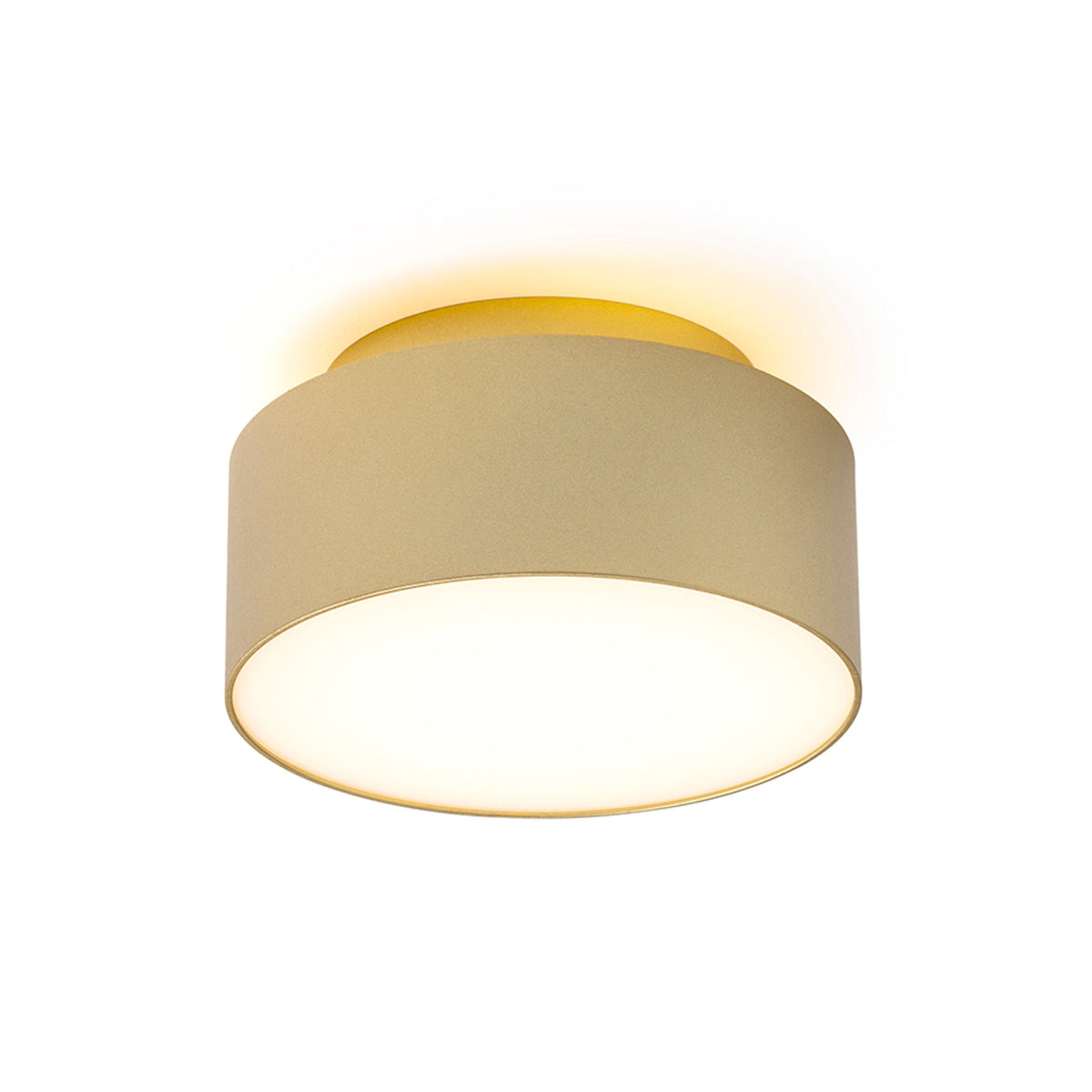 RENDL surface mounted lamp MARLENE 14 surface mounted pearl gold 230V LED 18+6W 3000K R14340 2