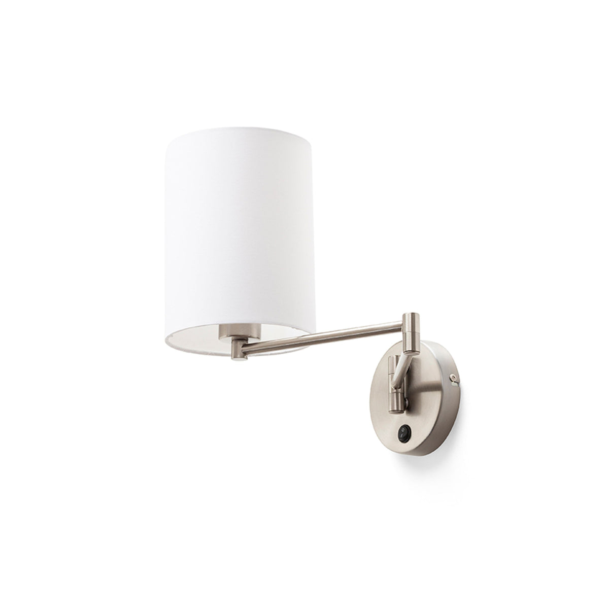 RENDL shades, shade bases, pendent sets AVENIDA wall base  matt nickel 230V LED E27 11W R14376 7