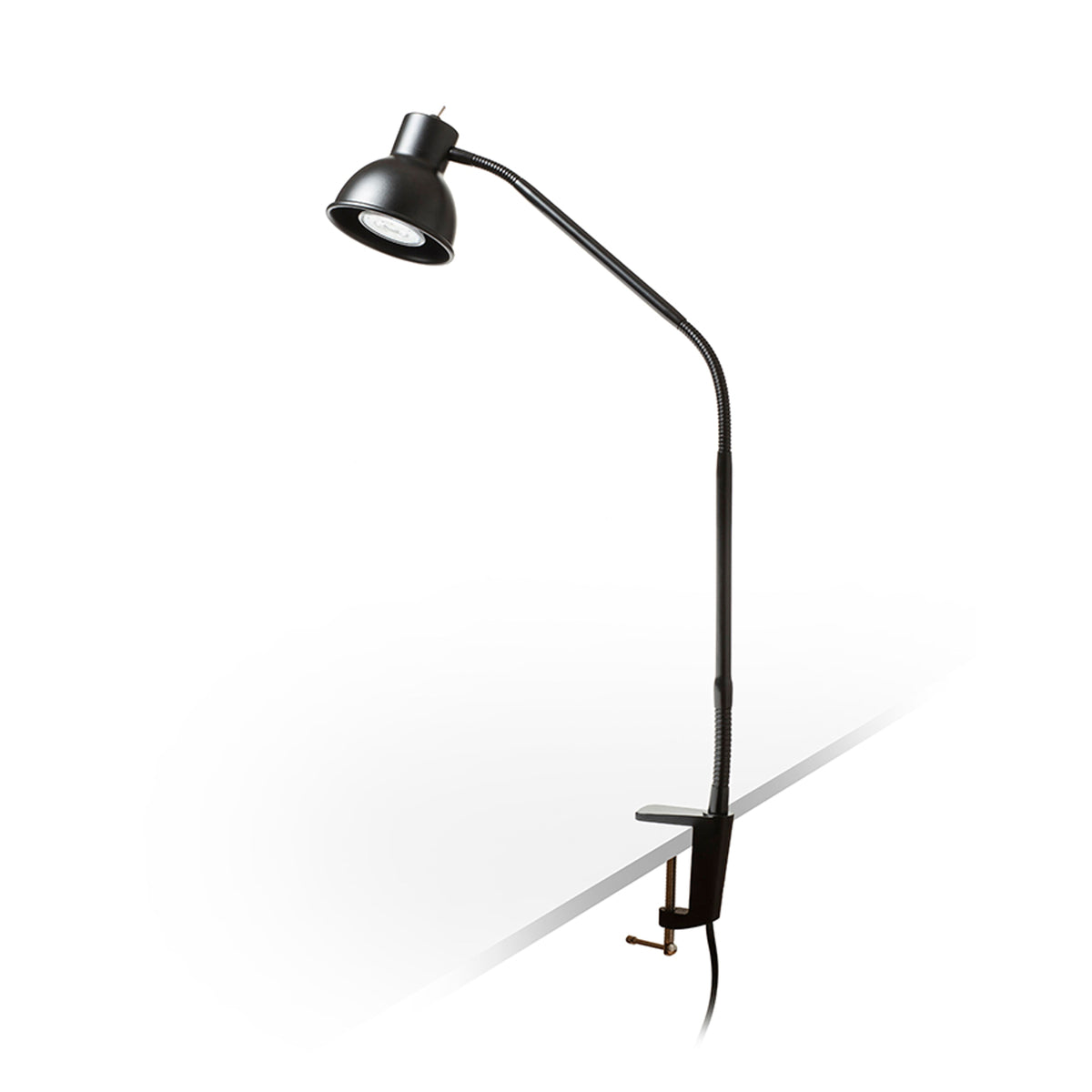 RENDL table lamp HARMONY with clamp for desks black  230V LED GU10 8W R14377 1