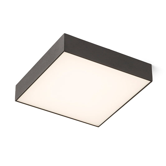 RENDL surface mounted lamp LARISA SQ 30 ceiling black 230V LED 30W 3000K 4000K 6500K R14392 1