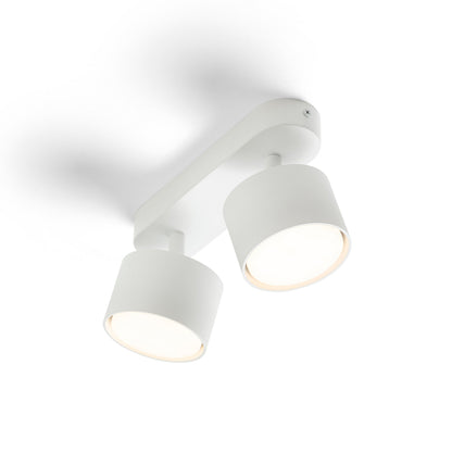 RENDL spotlight PIXEL II surface mounted white  230V LED GX53 2x7W R14404 1
