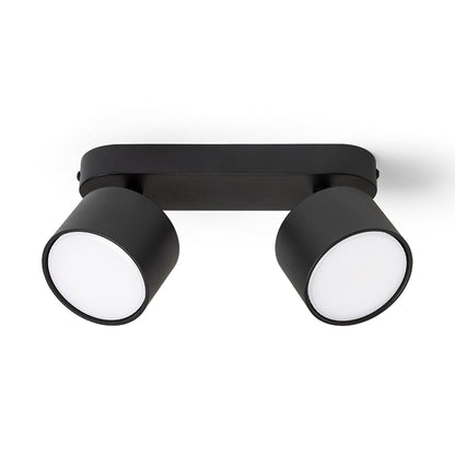 RENDL spotlight PIXEL II surface mounted black 230V LED GX53 2x7W R14405 8