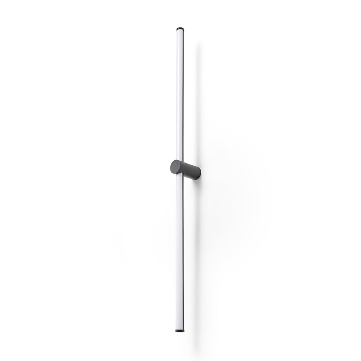 RENDL wall lamp CLARIS 120 surface mounted black frosted acrylic 230V LED 2x12W  3000K R14412 1