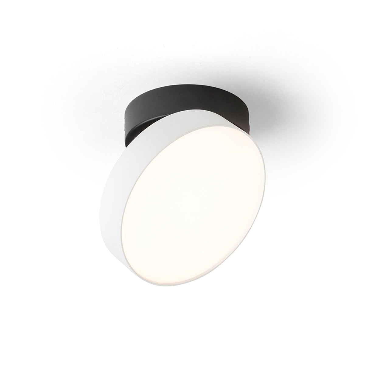 RENDL spotlight ARETHA surface mounted white/black  230V LED 12W  3000K R14421 2