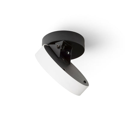 RENDL spotlight ARETHA surface mounted white/black  230V LED 12W  3000K R14421 5