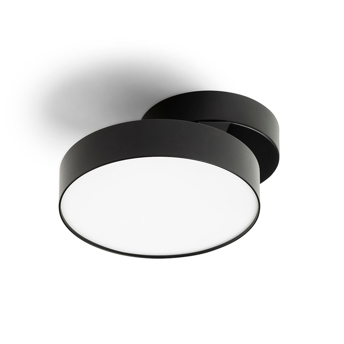 RENDL spotlight ARETHA surface mounted black  230V LED 12W  3000K R14422 3