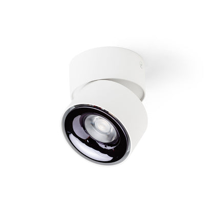 RENDL surface mounted lamp ALBANO surface mounted white black chrome 230V LED 5W  3000K R14425 1