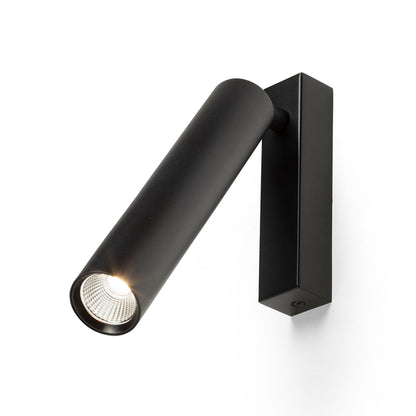 RENDL spotlight DARRIN I surface mounted black  230V LED 6W 24°  3000K R14473 1