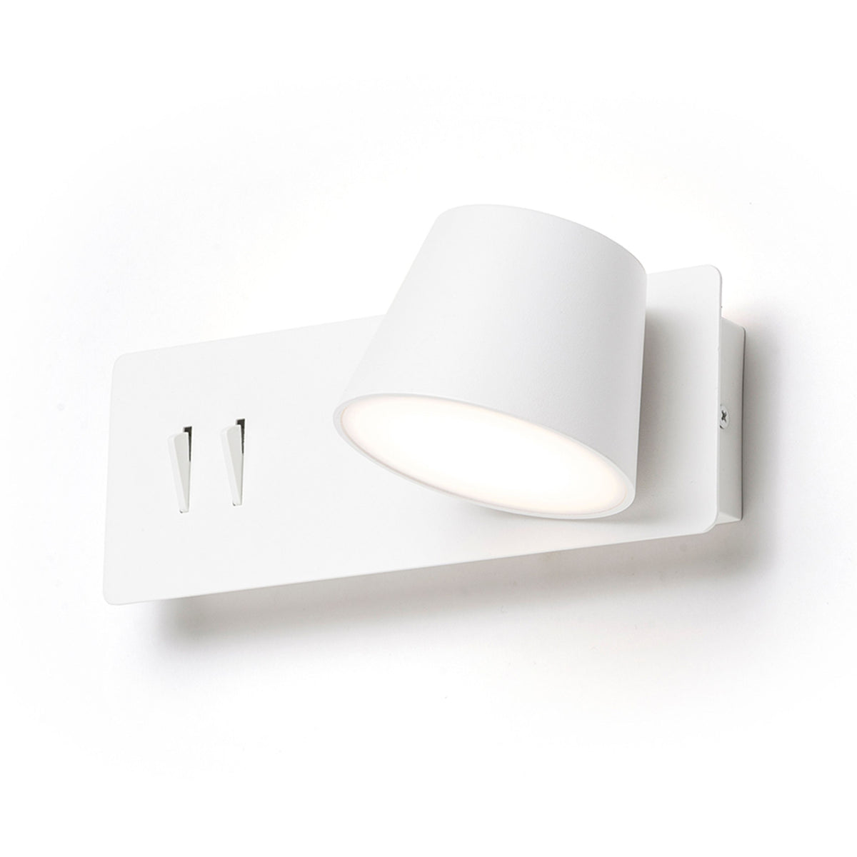 RENDL spotlight AMADEUS wall with backlighting white  230V LED 4+6W  3000K R14521 6