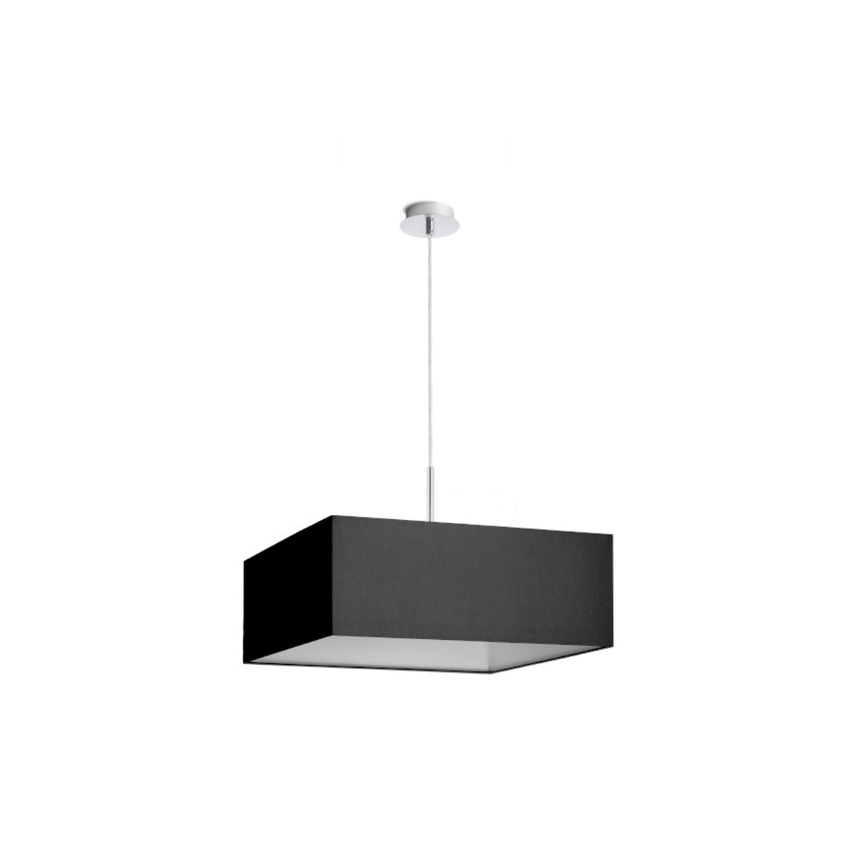 RENDL shades, shade bases, pendent sets TEMPO 50/19 shade Polycotton black/white PVC max. 23W R14540 11