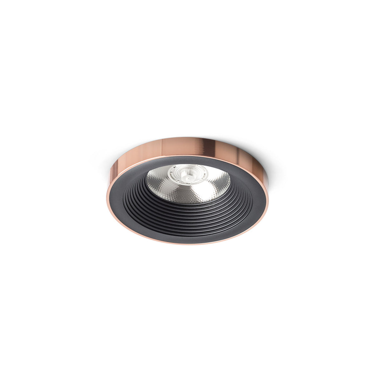 RENDL recessed light SHARM PLUS recessed black copper 230V LED 10W 24° 3000K R14565 1