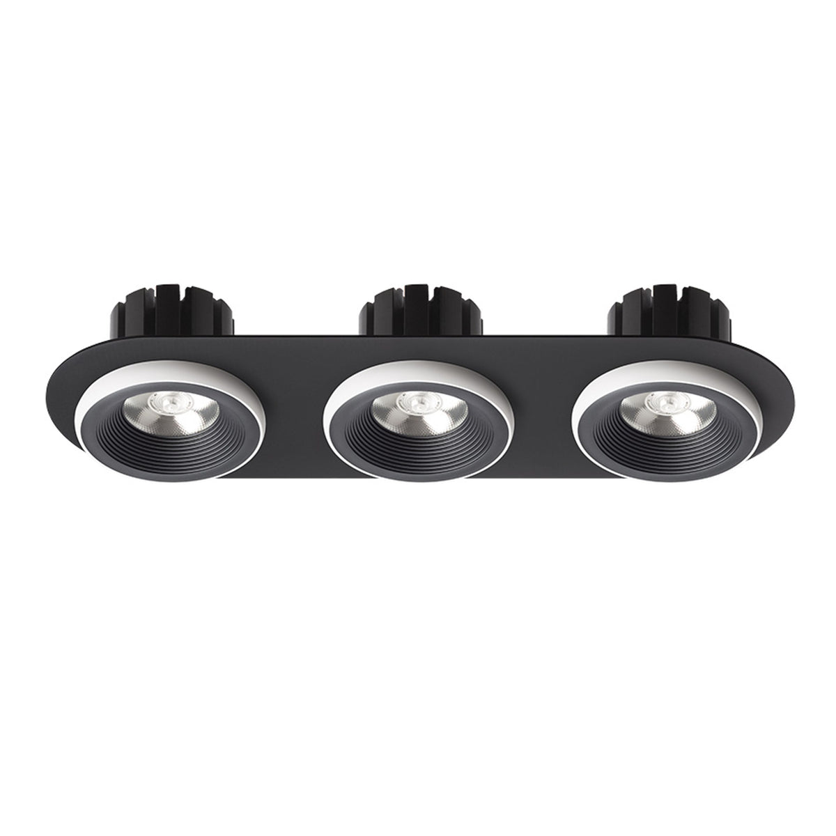 RENDL recessed light SHARM R III recessed black/white 230V LED 3x10W 24° 3000K R14577 2