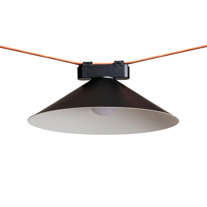 RENDL Belt system FLAN 33 pendant black/white  24V=   LED 10W  3000K 4000K 6500K R14595 3